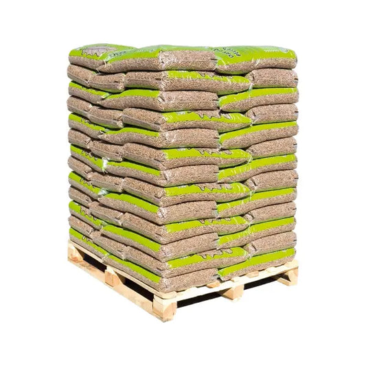 Holzpellets Hartholz Eiche 6mm, 975kg Palette - Brennholz