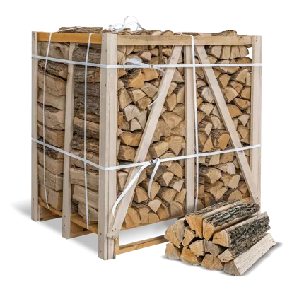 Brennholz Eiche 1 RM 500 kg Heizwert: ≥ 4,2 kWh/kg  Asche: ≤ 0,5% - Brennholz