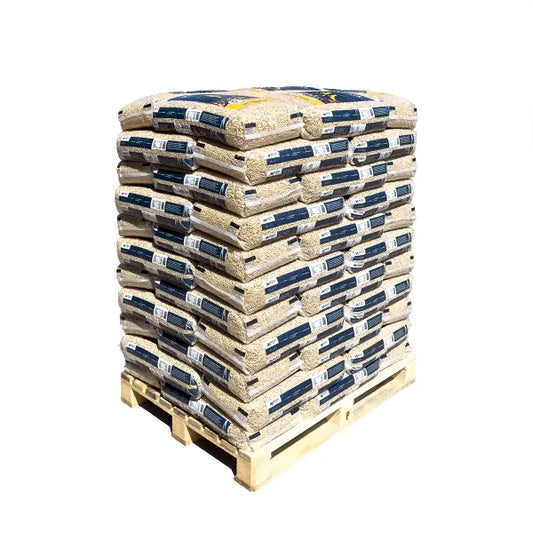 MERCER Holzpellets 6mm ENplusA1 66 x 15kg Sack - Brennholz