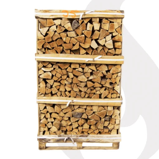 Brennholz Buche 30 cm vorgelagert, auf Palette gestapelt, 3srm – 1000 kg - Brennholz